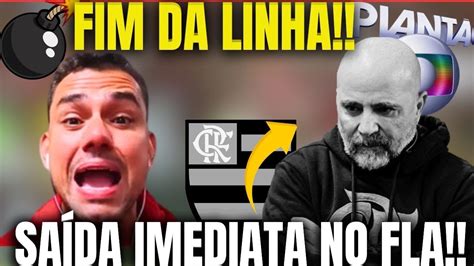 WEB PEGOU FOGO FIM DA LINHA SAIDA IMEDIATA DE SAMPAOLI NO FLA