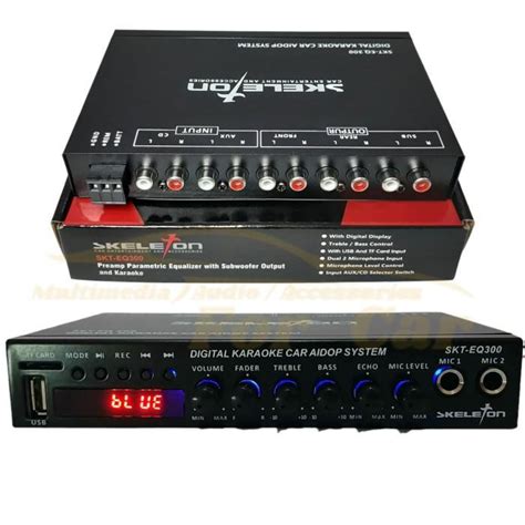 Tersedia Cod Parametrik Preamp Equalizer Karaoke Bluetooth Eq