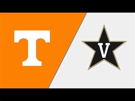 Tennessee Volunteers Vs Vanderbilt Commodores Game Preview And Score