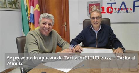 Se Presenta La Apuesta De Tarifa En Fitur