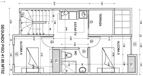 Planos De Casas Gratis Con Medidas