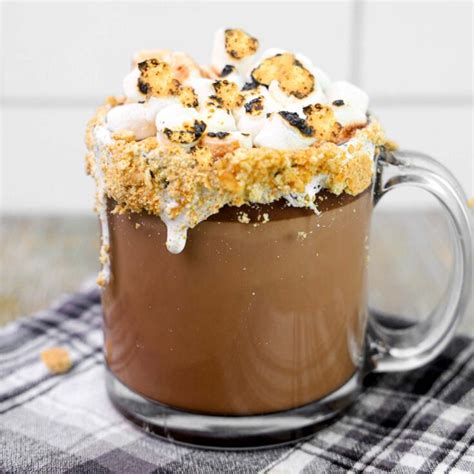 S Mores Hot Chocolate Trop Rockin Recipes