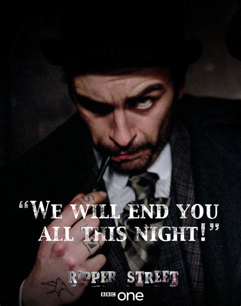 Ripper Street Joseph Gilgun Jerome Flynn Joseph Gilgun Police