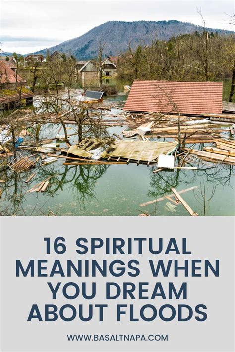 16 Spiritual Meanings When You Dream About Floods