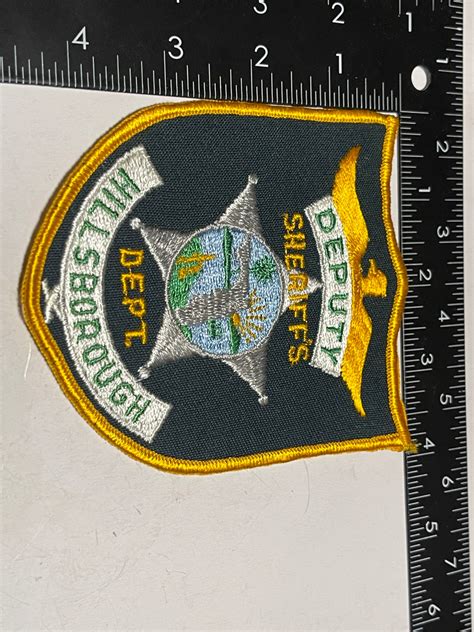 HILLSBOROUGH COUNTY SHERIFF DEPARTMENT DEPUTY FL PATCH