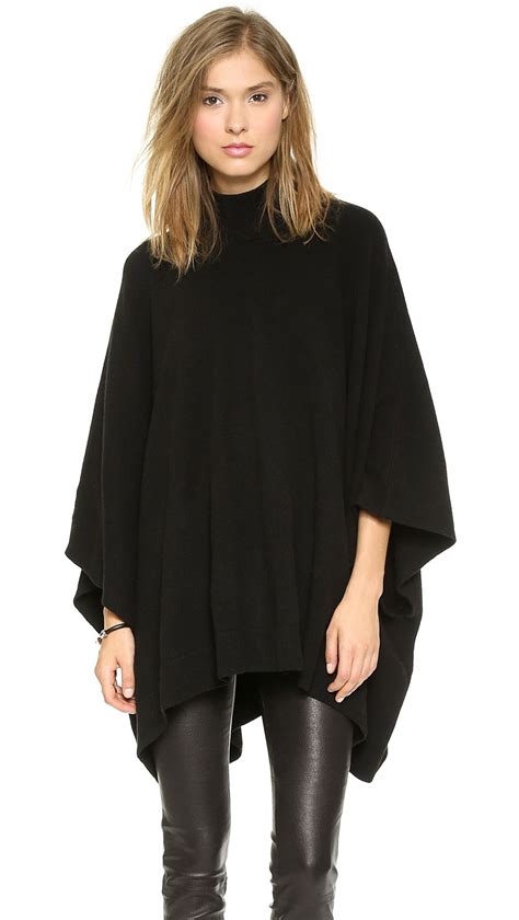 Theory Lorywash Poncho Fashion Women Autumn Fashion