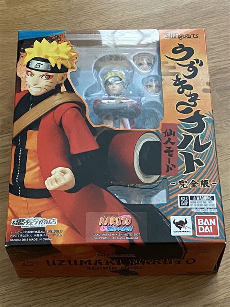 Mavin Tamashii Nations Bandai S H Figuarts Naruto Uzumaki Sage Mode