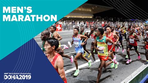 Men S Marathon World Athletics Championships Doha 2019 YouTube