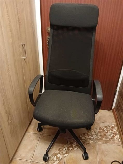 Fotel Biurowy Ikea Markus Stan Bardzo Dobry Jab Onna Olx Pl