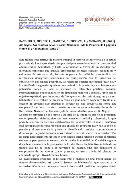 PDF BANDIERI S MÉNDEZ L PIANTONI G PIERUCCI L y MORALES M