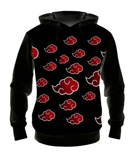 Blusa Moletom Naruto Akatsuki Casaco De Frio Elo7