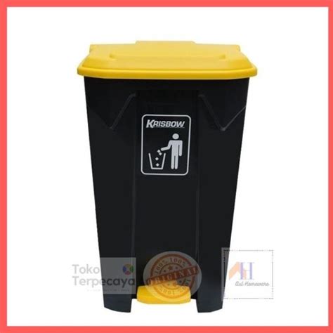 Jual Tempat Sampah Ltr Krisbow Ltr Tempat Sampah Plastik Pedal