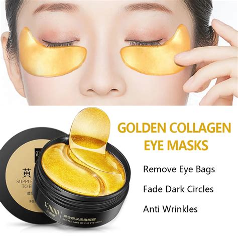 Masque Pour Les Yeux À L acide Hyaluronique 24k Produit De Soins De La