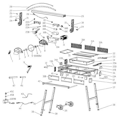 Q Qep Tile Saw Repair Parts Qepparts