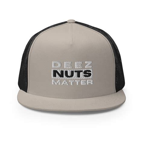 Deez Nuts Trucker Cap Deez Nuts Matter Hat Blm Snapback Hat Black Lives Matter Funny Hats Men S