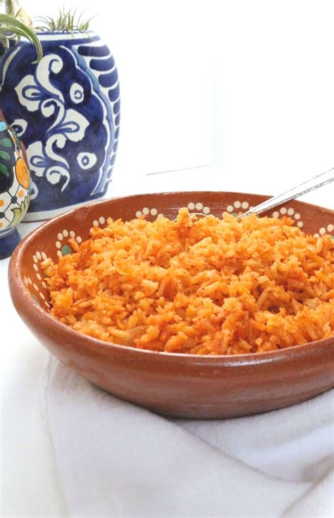 Arroz Rojo Mexican Red Rice Red Rice Mexican Food Recipes Authentic Mexican Food Recipes