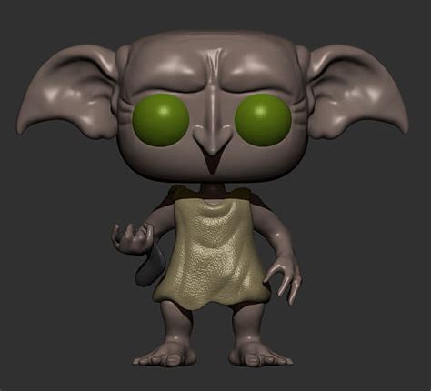 Funko Dobby Harry Potter 3d Model 3d Printable Cgtrader