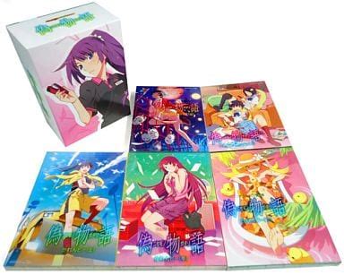 Anime Blu Ray Disc Incomplete NISEMONOGATARI Limited Edition 5 Volume