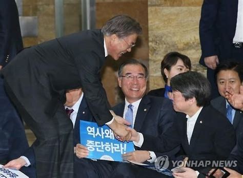 野 통합행동 文·安 릴레이 회동가교 역할 안간힘 연합뉴스