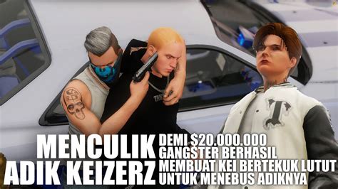 AKU MENCULIK ADIKNYA KEI DENGAN TEBUSAN 20M GTA V ROLEPLAY YouTube