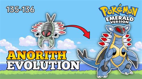 How To Evolve Anorith Into Armaldo In Pokemon Emerald Hoenn Pokedex