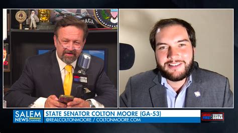 One Georgia politician has had enough. State Senator Colton Moore with ...