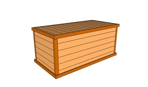 Deck Box Plans | MyOutdoorPlans