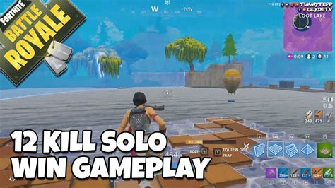 Fortnite 12 KILL SOLO WIN GAMEPLAY PC YouTube