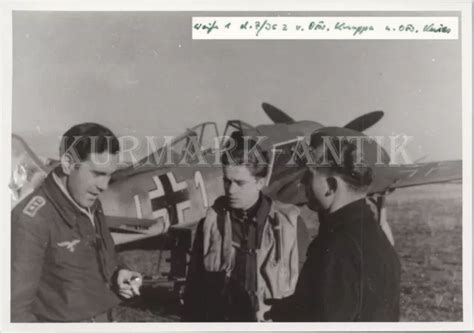 T Foto Wehrmacht Archiv Repro Luftwaffe Flugzeug Fw Jg Ofw