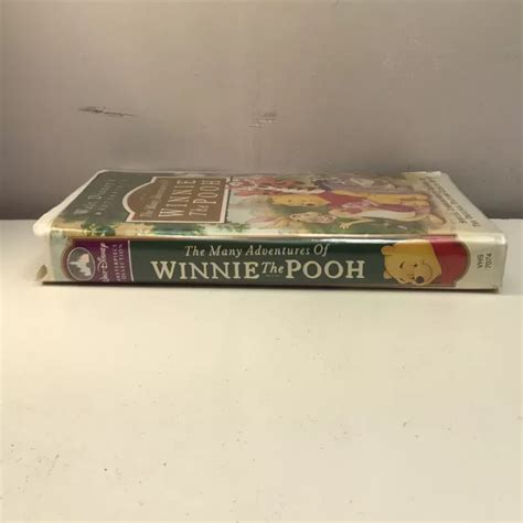 Disney Masterpiece Many Adventures Winnie Pooh Vhs Video Tape Buy Get