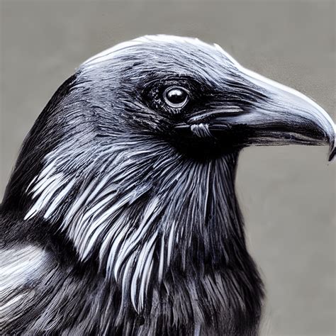 Raven Graphic With Hyper Realistic Intricate Detail · Creative Fabrica