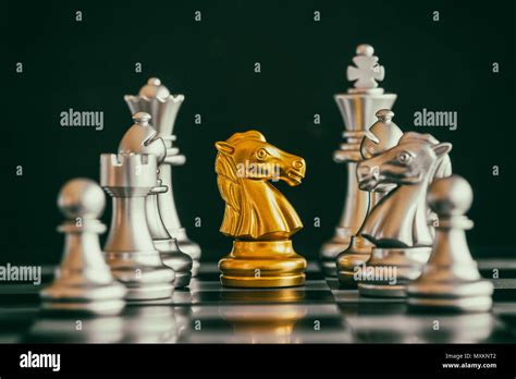Strategy Chess Battle Intelligence Challenge Game On Chessboard