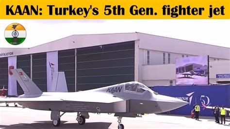 KAAN Turkey s 5th Generation fighter jet turkey türkiye YouTube