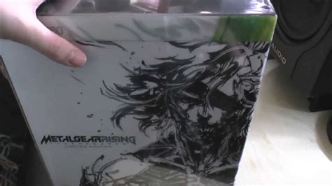 Metal Gear Rising Revengeance Limited Edition Un Boxing UK YouTube