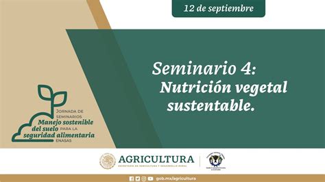 Suelos Seminario Nutrici N Vegetal Sustentable Youtube