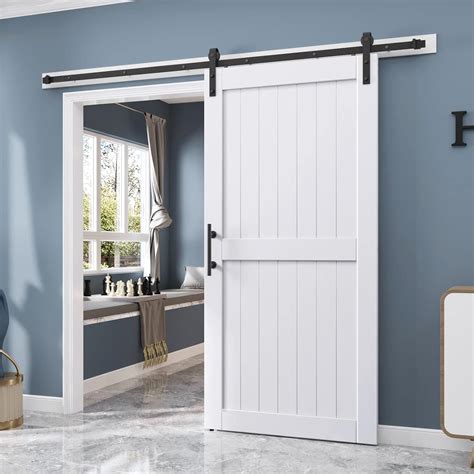 Amazon Easelife In X In Sliding Barn Door With Ft Barn Door