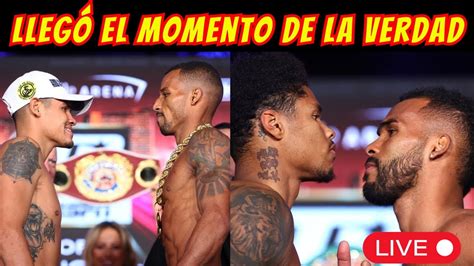 EN VIVO LA PREVIA SHAKUR STEVENSON Vs ROBSON CONCEICAO Y VAQUERO