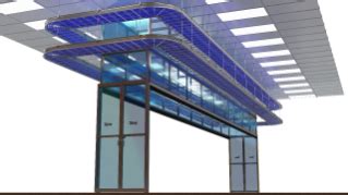 Ceiling Supported Hot Aisle Containment System