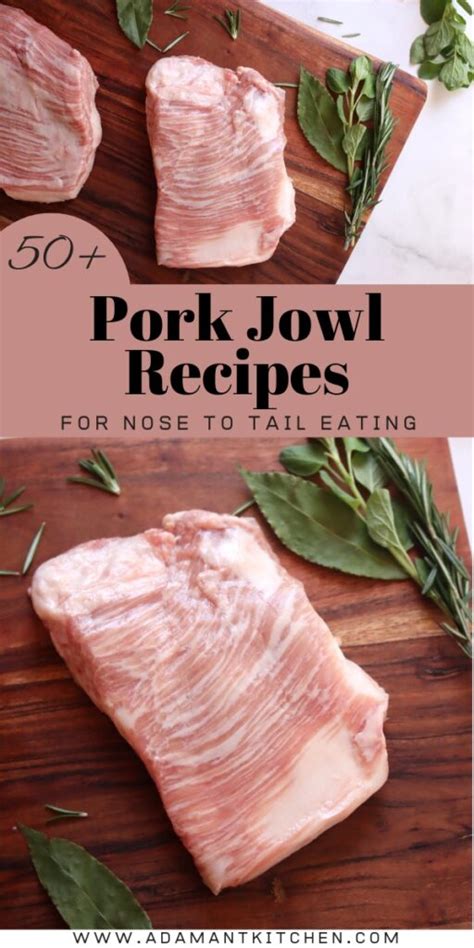 Pork Jowl Recipes Adamant Kitchen