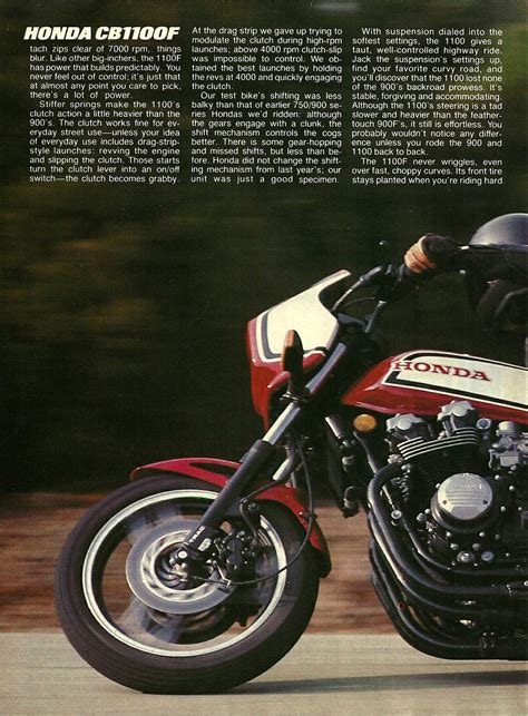 Honda CB1100F 1983 Cycle