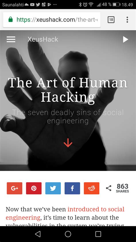 The Art Of Human Hacking