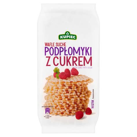 Kupiec Wafle Suche Podp Omyki Z Cukrem G Sztuk Delikatesy Dw Jka