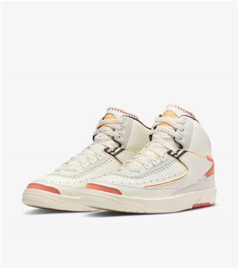 Air Jordan 2 x Maison Château Rouge Orange and Sail DO5254 180