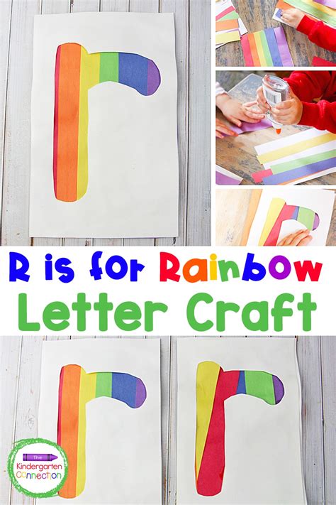 Letter R Craft R Is For Rainbow Kindergarten Letter Crafts