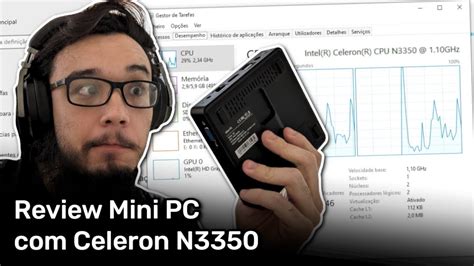 Mini Pc Celeron N Serve Pro B Sico Vale A Pena Youtube