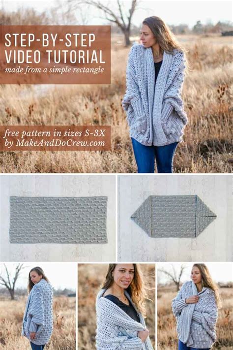 Free Crochet Sweater Pattern Haven Bobble Cardigan Video Tutorial Artofit