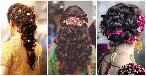 10 Bridal Hairstyles For Curly Hair That Are Perfect For Indian