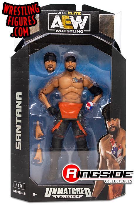 Santana - AEW Unmatched Series 2 Toy Wrestling Action Figure by Jazwares!