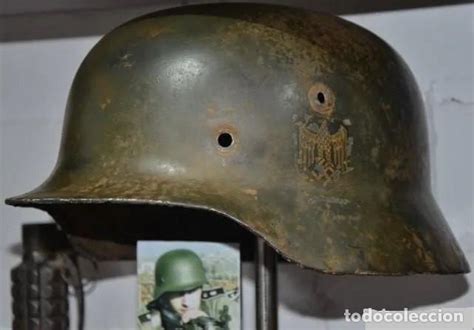 Casco Nazi Alem N Wehrmacht M Ii Guerra Mundi Comprar Cascos