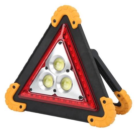 Sonew Lampe Triangulaire D Avertissement Triangle D Avertissement